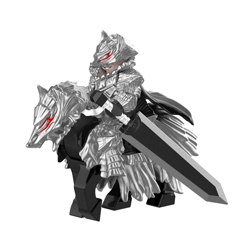 

Wolf Warriors Building Blocks Weapons Mount Warhorse Assembly Toys