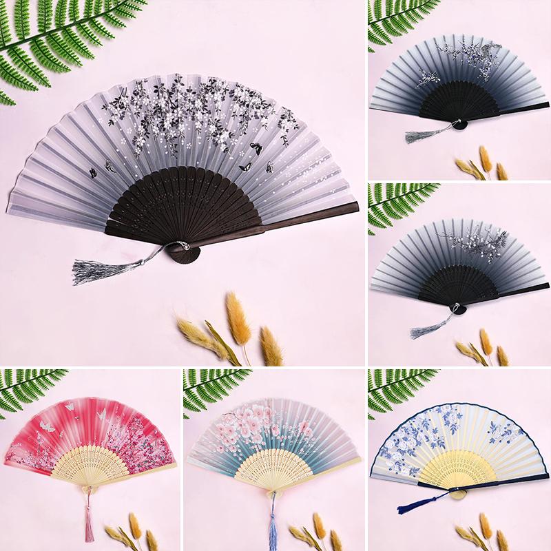 Folding Fans Women Dance Fan Decorations Party Favors Wedding Hand Fan Women Custom Fans Wedding Souvenirs