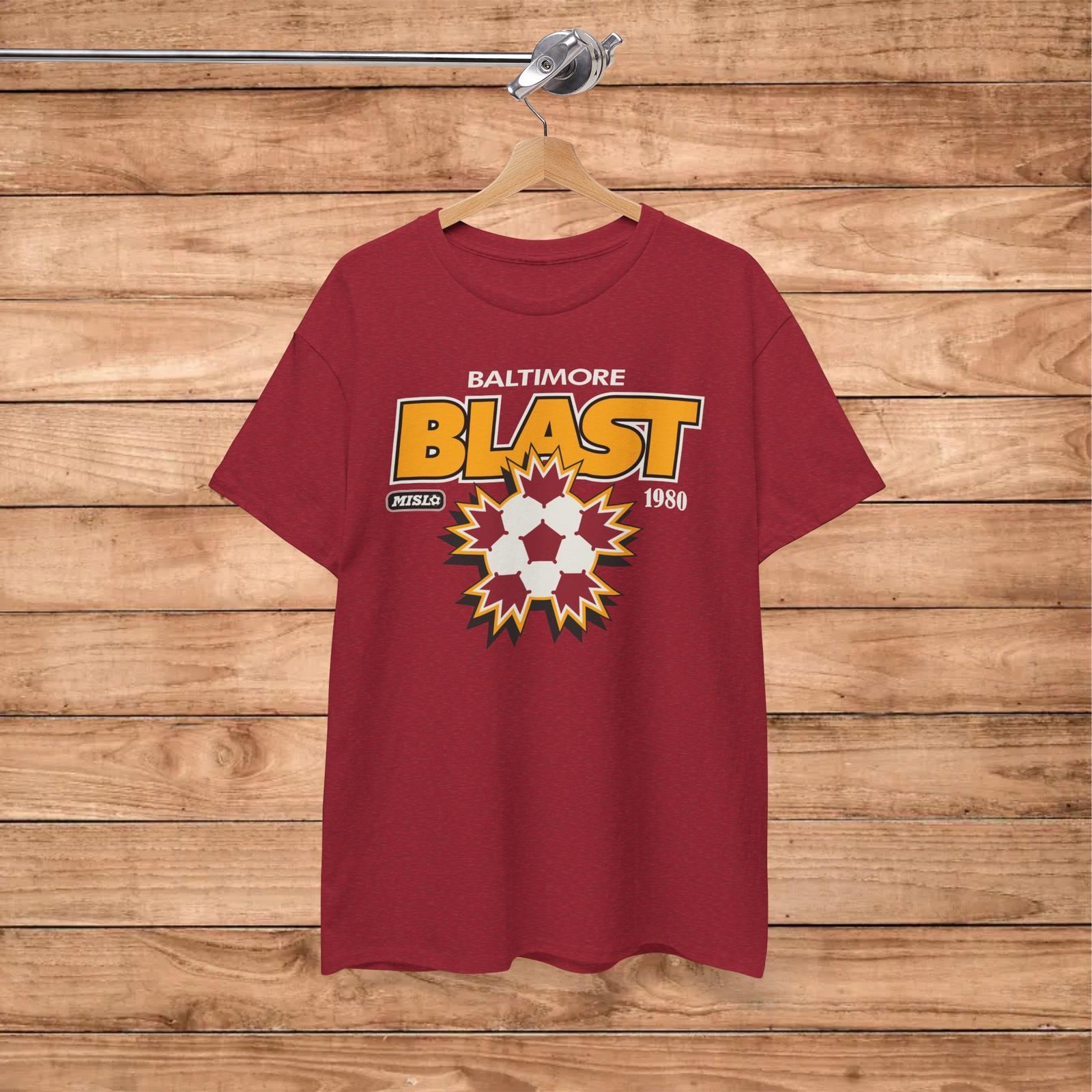 Baltimore Blast 1980 Vintage MISL Soccer Premium Unisex T-Shirt XXXXL