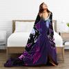 Ashley and Andrew Velvet Throw Blankets The Coffin of Andy and Leyley Modern Blanket for Bed Couch Super Warm Bedroom Quilt,