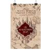 HARRY POTTER Sherpa Marauders Map Blanket