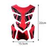 For Honda Yamaha Tankpad Sticker Fishbone 3D Tank Pad Stickers Oil Gas Protector Cover Decoration Flame Motorcycle Accessories