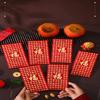 6Pcs Joy Pattern Wedding Red Envelope Blessing Traditional Money Bag Chinese Style Gift Envelopes Wedding Celebration