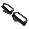 1 Pair Motorcycle Rear Passenger Armrest Left Right Rear Seat Grab Rail Bars Handle Armrest Kit for