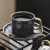 Guyou Light Luxury European Style Ceramic Coffee Cup with Saucer