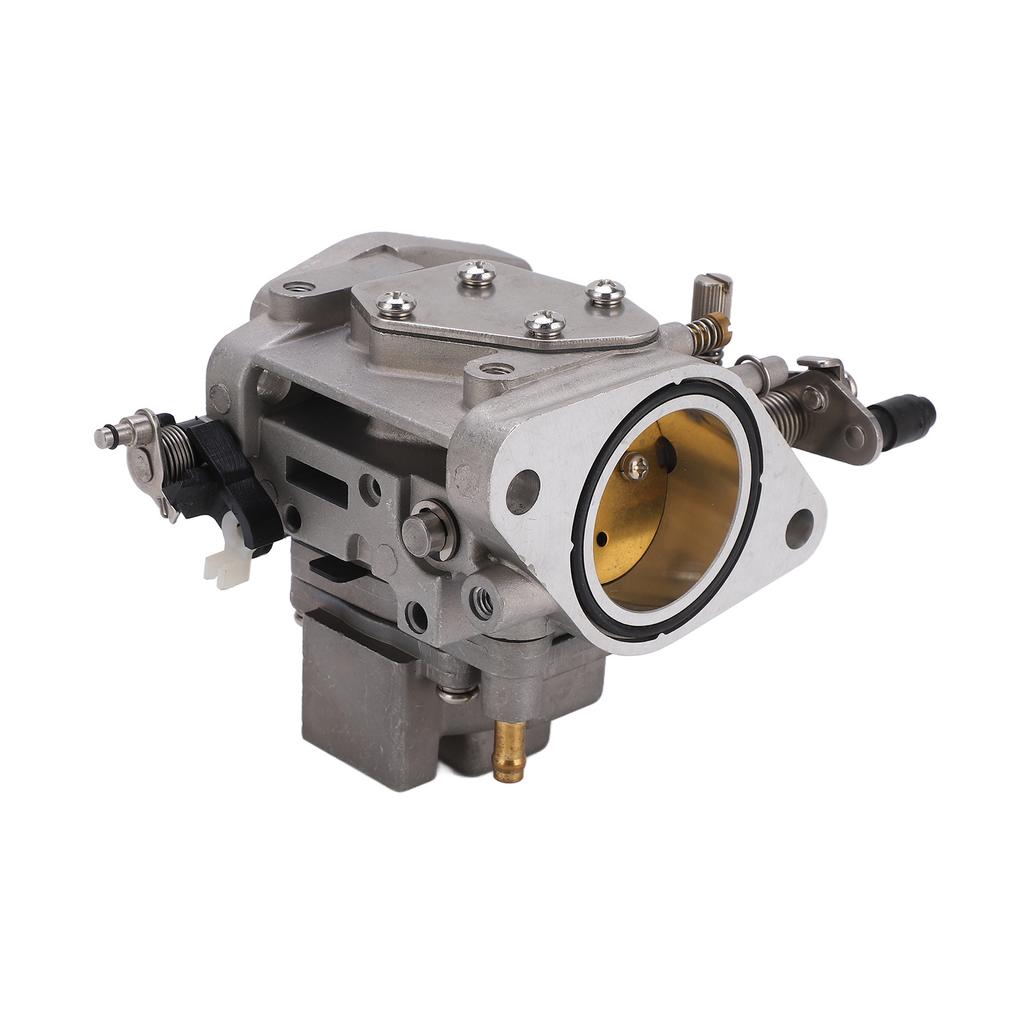 Marine Carburetor 66T‑14301‑02‑00 2 Barrel Carburetor Assy for 2 Stroke 40HP Boat Outboard Engine Replacement