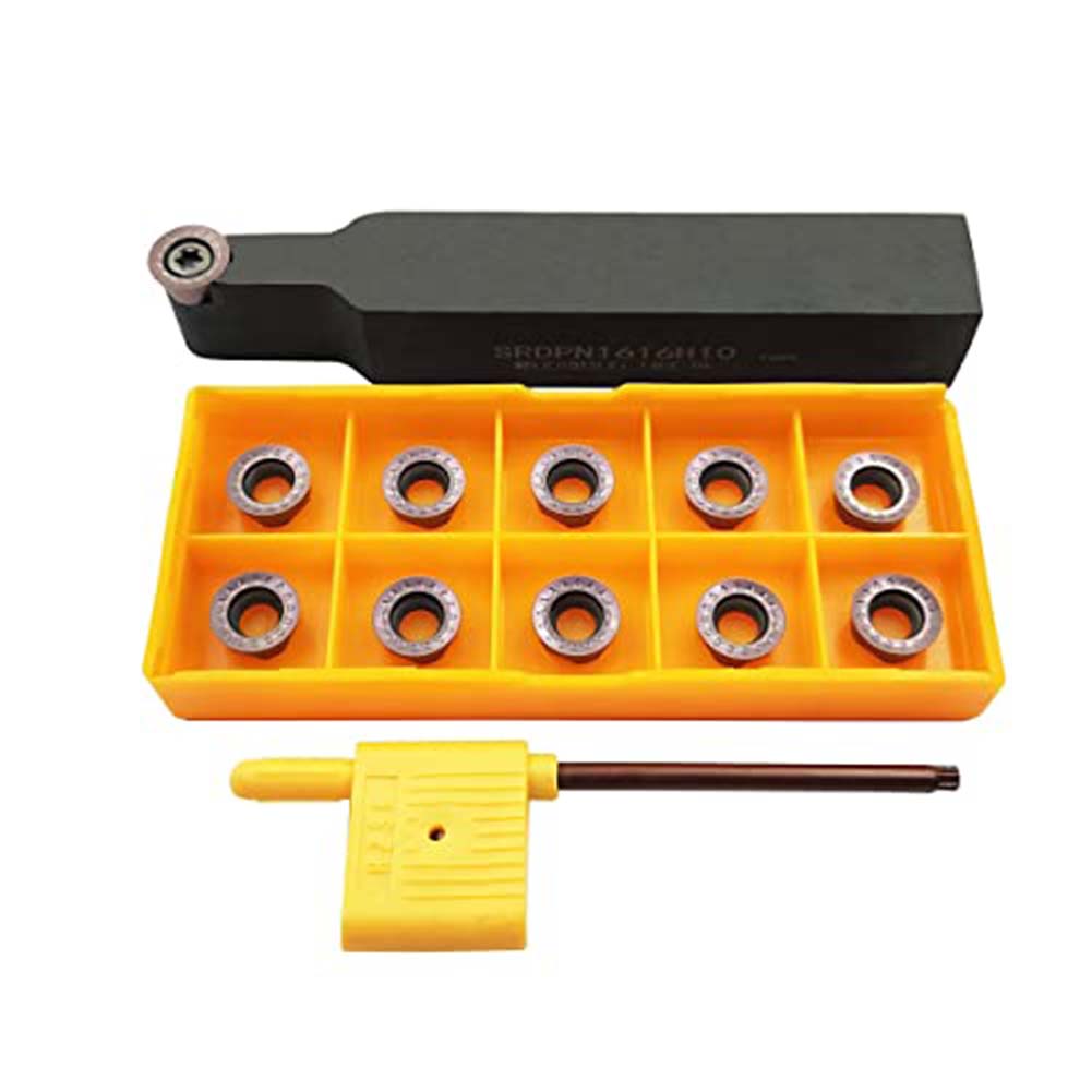 

10pcs RPMT10T3 MOE R5 Carbide Insert 1pcs SRDPN1616H10 Shelf 1pcs Handle For Various Processing Environments China Mainland