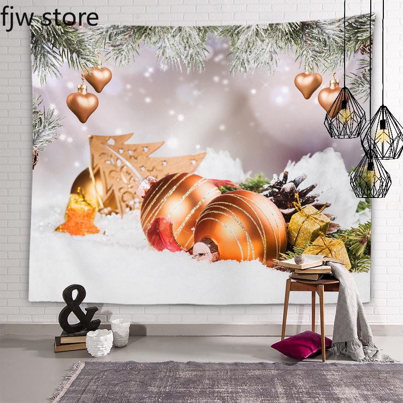 Crăciun Decorat Anul Nou Tapiserie Ball de Crăciun Cadou Tapiserie Artă de perete Decor Dormitor Camera de zi Decor acasă