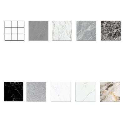 Moisture-proof Self Adhesive Tiles Floor Stickers Waterproof Wallpaper Wall Decals Bathroom Marble