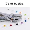 700x 12 Colors Eyelet Pliers Set with Installation Tool Inner Diameter 5mm Metal Eyelets Grommet Tool Set for Clothing