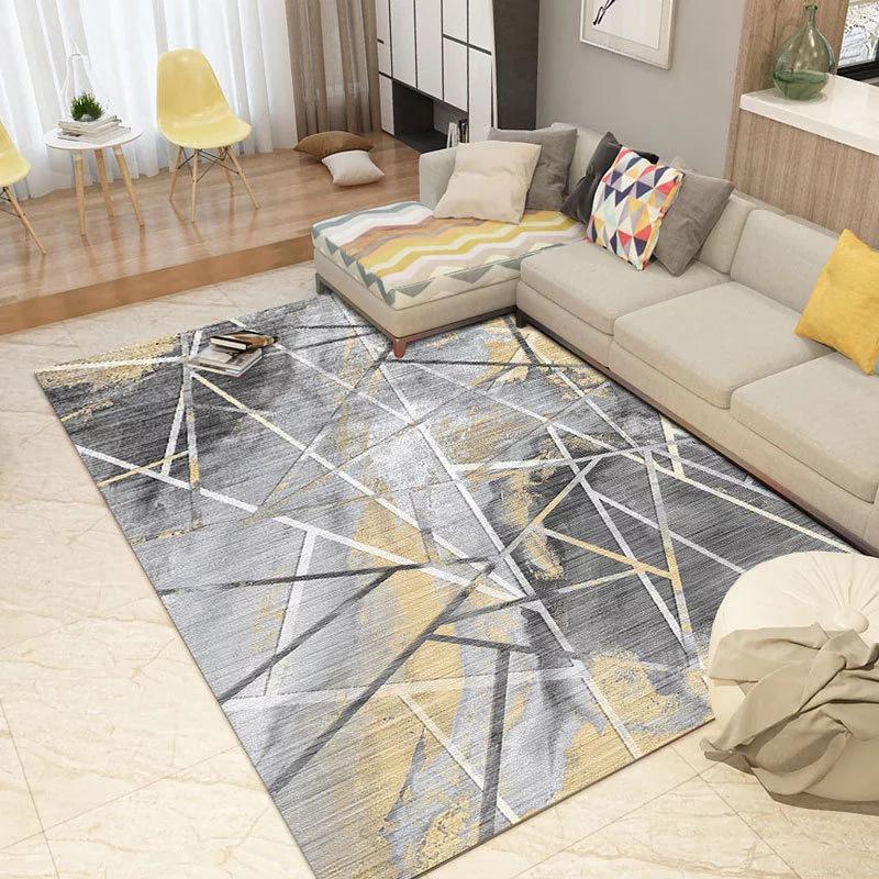 Nordic Living Room Carpet Sofa Coffee Table Bedroom Bedside Carpet Entrance Door Mat