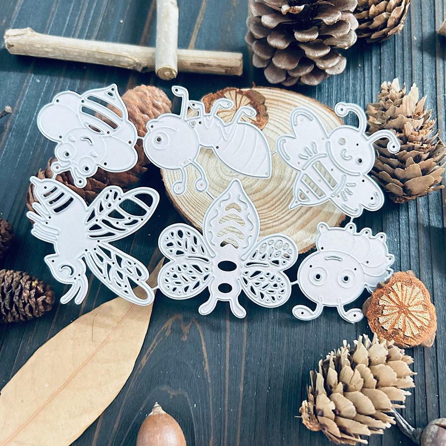 Big Bee Metal Cutting Dies Stencils for DIY Scrapbooking Decorative Embossing Handcraft Die Cutting Template
