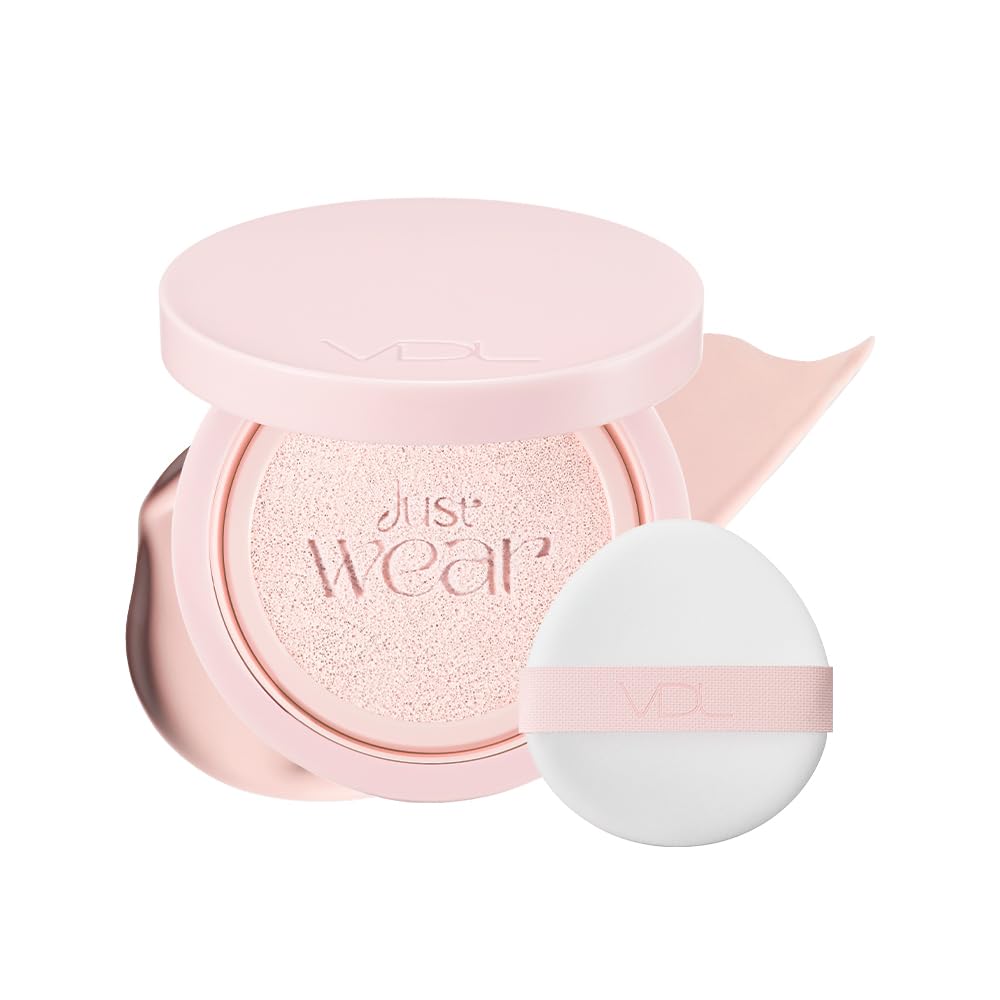 

VDL Tone Stain Color Correcting Cushion Rose Makeup Base Brightens Adds a Healthy Pink Tone Korean Cosmetics 13g SPF50+ PA+++ - Dullness, Glow, - -