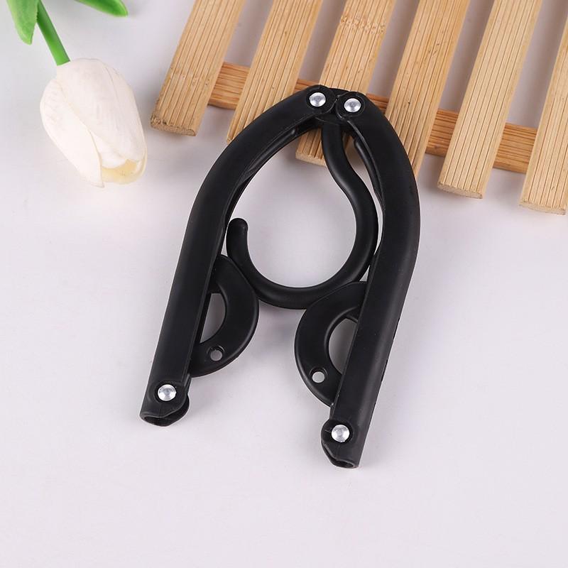 

10 штук вешалок складных с противоскользящим покрытием: Портативный, многофункциональный для путешествий и домашнего использования Pack of 10