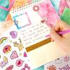 48 Pcs DIY Journaling Kit for 4-13Y Girls, DIY Journal Set with Stickers, Girls Scrapbook Kit, Arts and Crafts Gift for Birthday