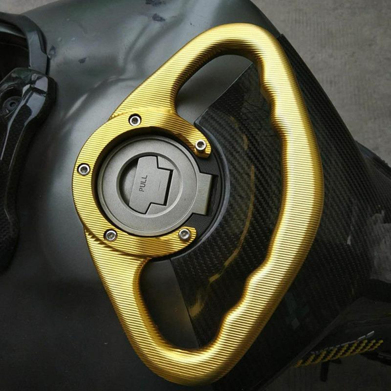 Motorcycle Rear Passenger Gas Tank Bar Fuel Tank Armrest Grab Bar Handlebar Hand Grip For YAMAHA Tracer7/GT MT07 MT09 R1 R3 R6