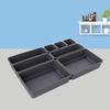 8pcs/set Home Drawer Organizer Box Trays Storage Box Office Storage Kitchen Bathroom Closet Jewelry Makeup Desk Box Organization