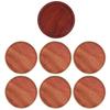 Holz Tee Tassenmatte Isolierung Schreibtisch Tassenuntersetzer Set mit Basis Tablett Teezeremonie Zubehör Palisanderholz