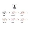 New Retro Fashion Anti Blue Light Cat Eye Glasses Frame For Women TR90 High Quality Clear Lens Reading Trending Eyeglassses