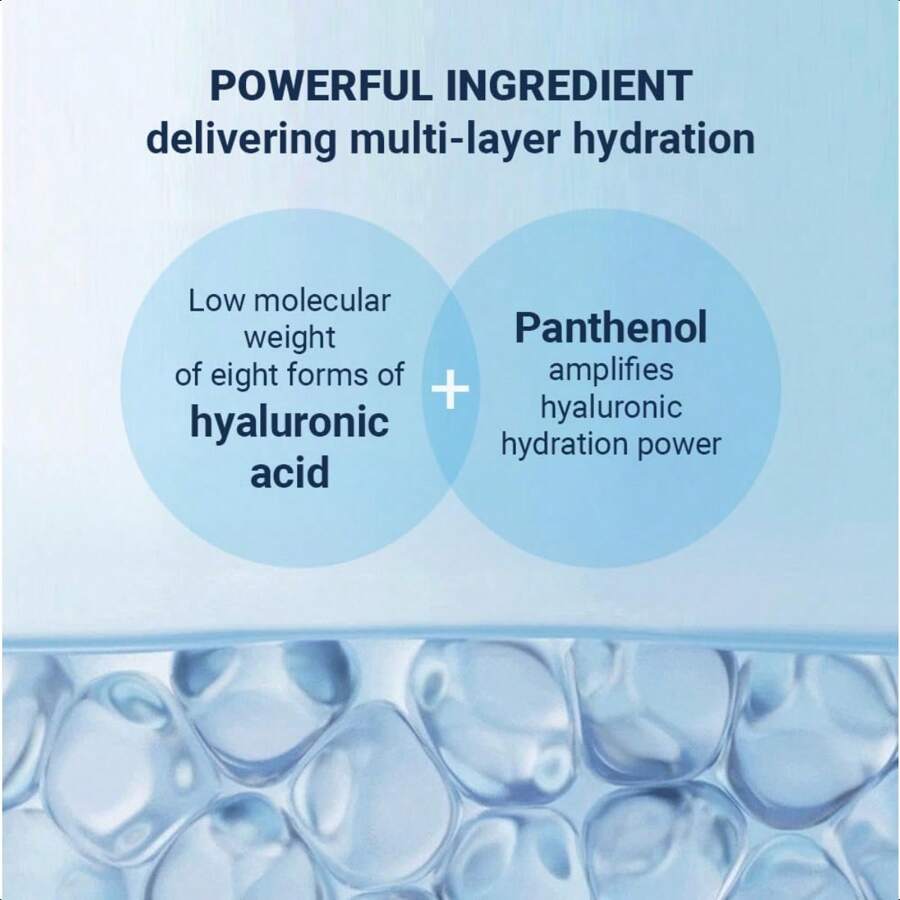 Heimish RX Bogaty w kwas hialuronowy Krem biczowany 50ml-Głęboko nawilżający dla skóry wrażliwej i suchej, Krem do twarzy na co dzień, Lekki, Z kwasem hialuronowym