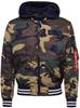 Winter Jacket Alpha Industries MA-1 TT Hood Defense (126108)