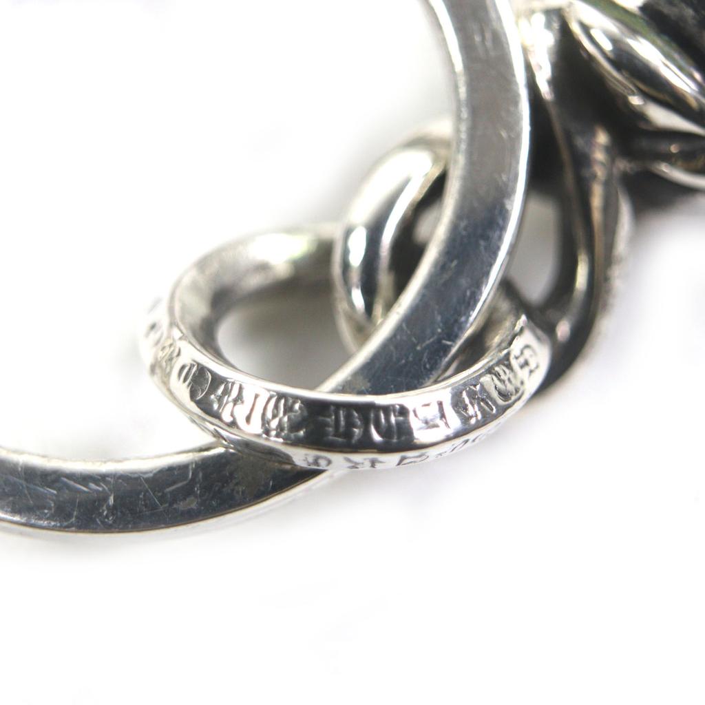 Great CHROME HEARTS key ring ROLLER&No5 DGGR Roller #5 Dagger 925 mens Used