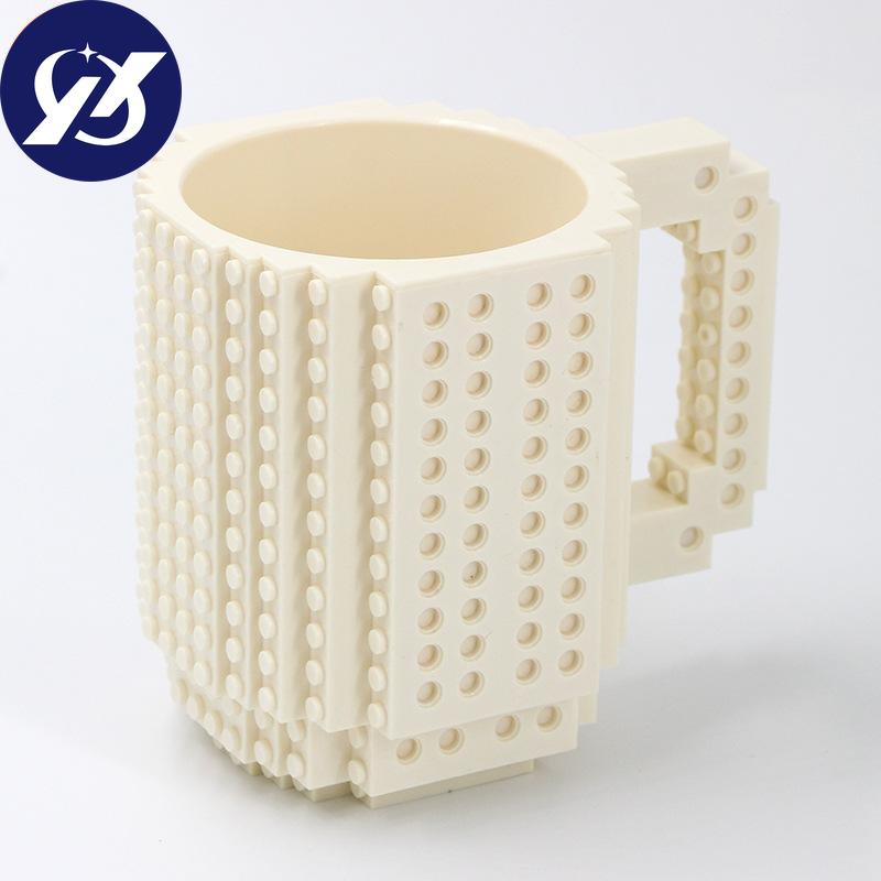 Mugs Drinkware Cup Adult Boys Assembly Educational Build-On Brick Mug