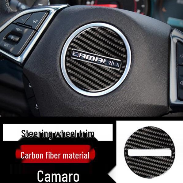 

Наклейка на панель переключения центральной консоли из углеродного волокна для модификации Camaro Bumblebee