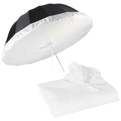Nullie Regenschirm-Diffusor 33 Zoll Universaltyp für Fotografie, Stoff, Gummiband
