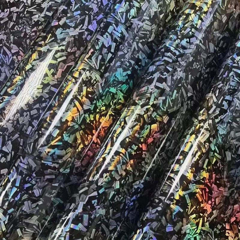 High Glossy Gold Silver Carbon Fiber Vinyl Wrap Cover Viscose Car Sticker High Quality Car Sticker Cover Decal Car Wrapping Foil