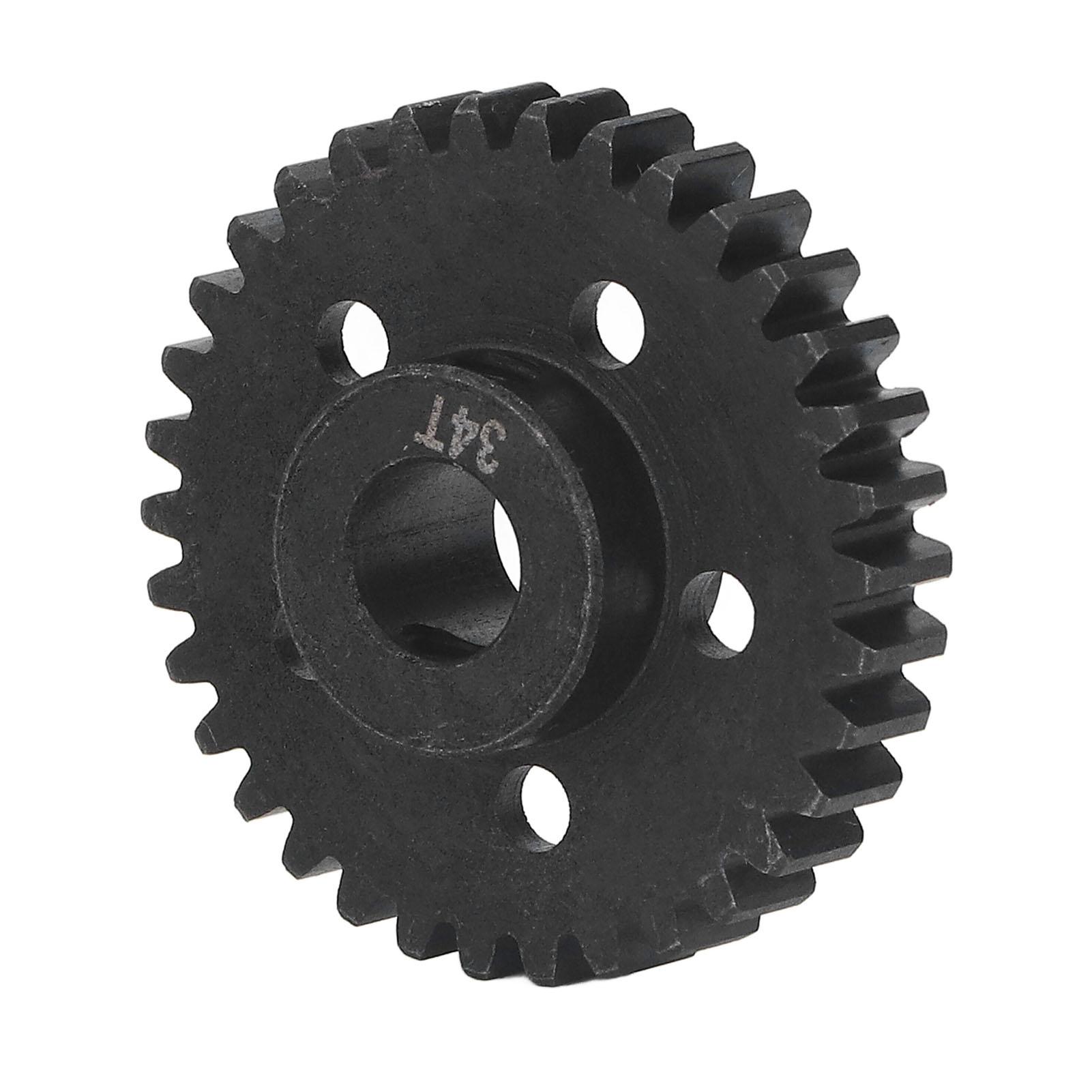 

Шпуля Шестерня Сталь Іржастійка Стабільна Продуктивність RC Трансмісійна Шестерня для Arrma 17 18 Серії 34T