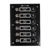12V 24V 5A Car Switch Panel Toggle Switch Panel 6 Gang Marine Boat Accessories For Yatch RV Camper Motor Home SUV Bus Trailer