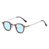 SHAUNA Ins Popular Fashion Small Polygon Square Men Punk Sunglasses Clear Ocean Gradient Lens Women Sun Glasses