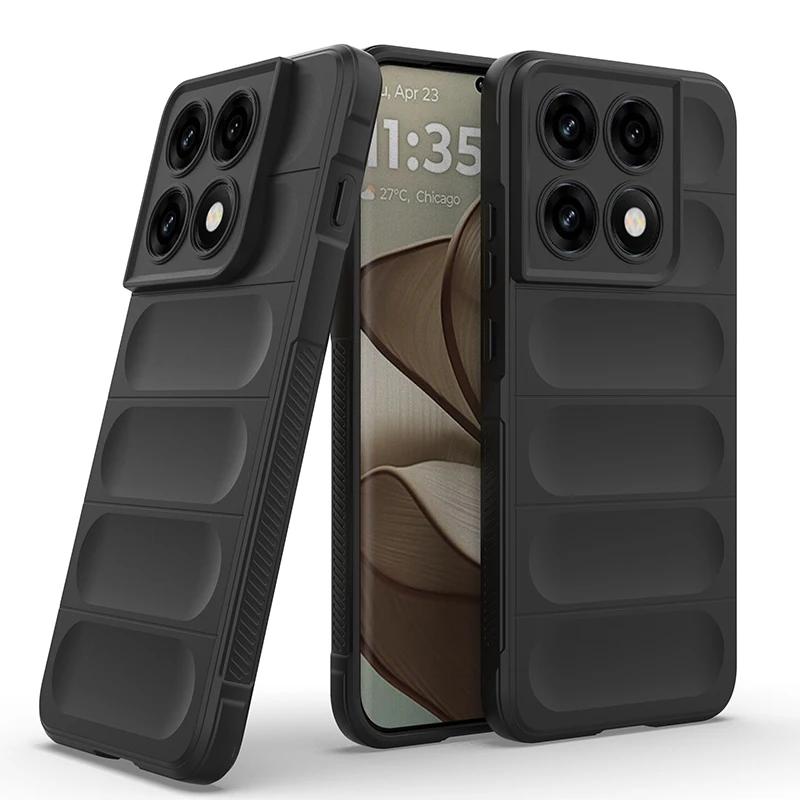 Miękkie silikonowe etui do Motorola Edge 70 Pro Odporne na wstrząsy Antypoślizgowe Ochronne tylne etui Pokrowiec Funda Motorola Edge 70 70 Fusion