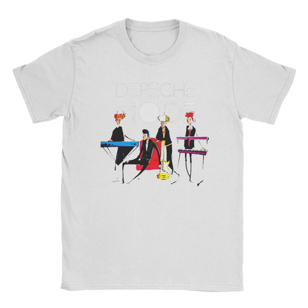 Kreatywne Depeches Cool Moded T-shirt dla Mężczyzn Okrągły Dekolt 100% Bawełna T-shirt Krótki Rękaw Koszulka Prezent Urodzinowy Top