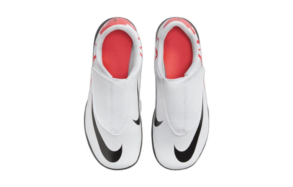 Nike Slip Resistant Abrasion Resistant Low Top Soccer Shoes Bright Red Kids' DJ5966-600