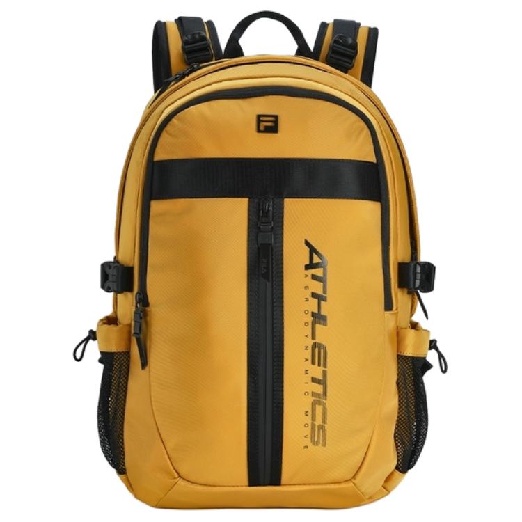 New FILA Fabric Backpack Extra Small Men's Spruce Yellow A13M431108FYE