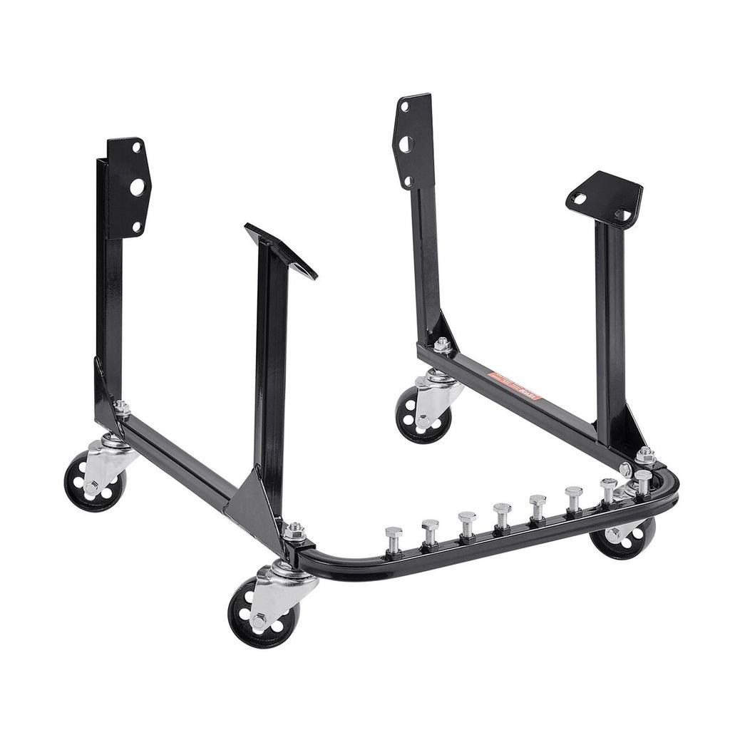 Engine Stand 750LBS/340KG Motor Hoist Dolly with 4-Caster Heavy-Duty Steel