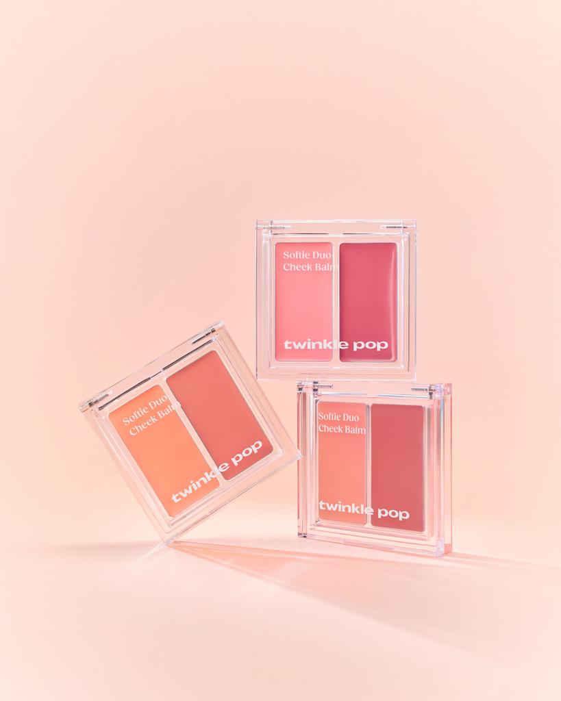 CLIO Twinkle Pop Softy Duo Cheek Balm - 03 Rosy Mellow