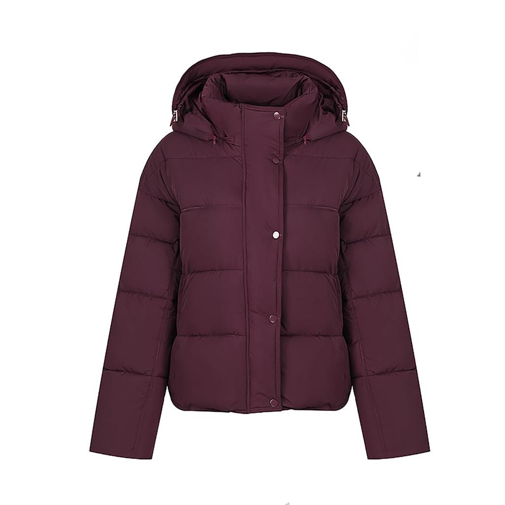 Women's Winter Warm Cotton Jacket Single Breasted Zipper Jacket