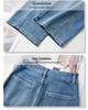 High Waist Women's Blue Harem Jeans - Spring/Summer 2025 Edition