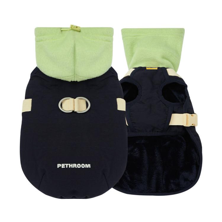 Easy Extreme Warm Harness Padding Dog Fall Winter Clothes Walking T-shirt Padding