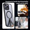 For Magsafe Magnetic Wireless Charging Metal Bumper Phone Case For iPhone 16 Pro Max E 14 11 12 13 15 Pro Max Hard PC Back Cover
