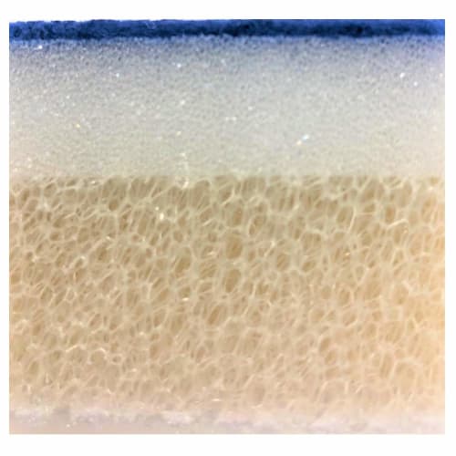 Durable and easy to clean bathtub, Made in Japan, Aisen Long-Lasting Bath Sponge BI371, 16.2 x 8.2 x 4.4 cm