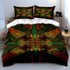 Abstract floral kaleidoscopic pattern. Bedding sets Duvet cover sets Duvet covers Pillowcases(1* Duvet Cover 2* Pillowcases without duvet insert)