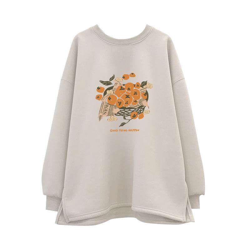 

Maternity Two-Piece Set: Stylish Spring/Autumn Hoodie with Tummy Covering, Mid-Length, Long-Sleeved Top. 3XL