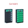 5 Slot Batteries Container Detachable Power Bank Holder for Case DIY for Shell 18650 Dual USB Battery Holder for Case