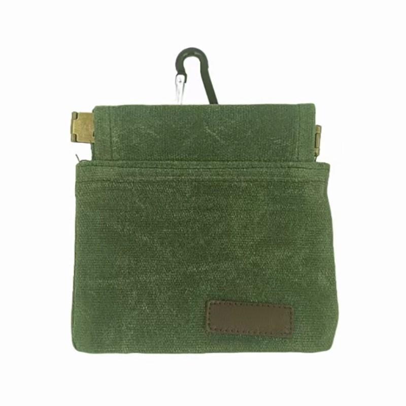 Pet Food Bag Outdoor Training Waist Pack With Canvas Material For Dog Walking And Training