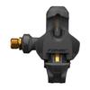 TIME XPRO 12SL Carbon Pedals with Titanium Spindles and Ceramic Bearings Includes ICLIC Free Carbon Gold B1 - Cleats, Q-Factor 57,