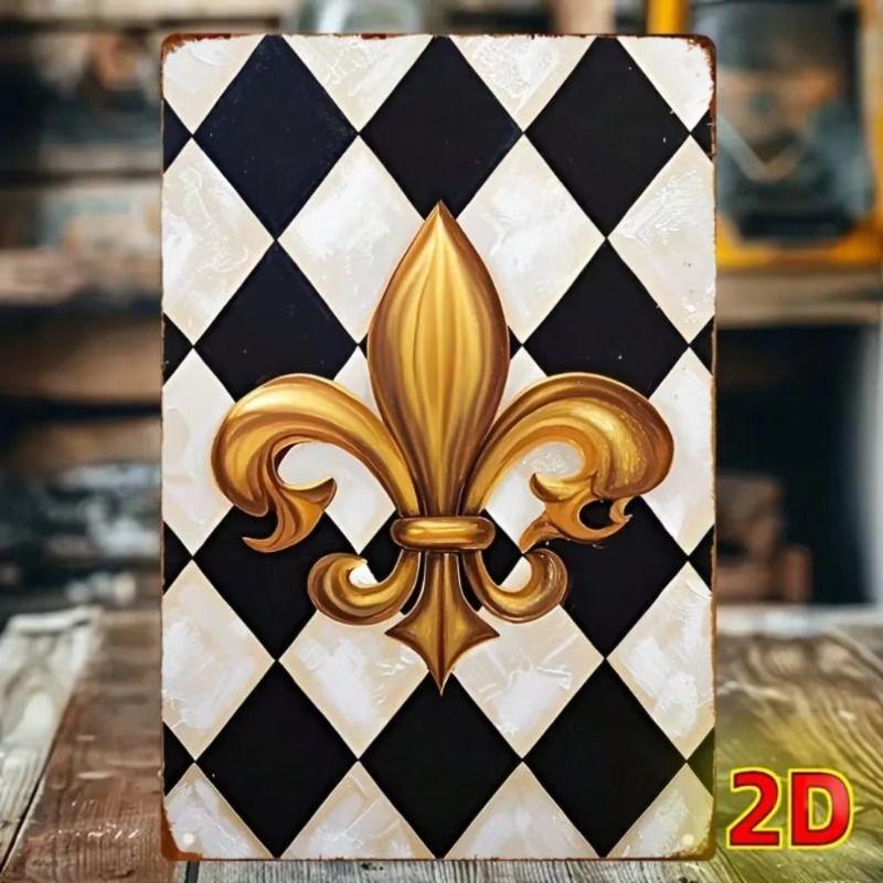 Vintage Metal Tin Sign 20x30cm Retro Wall Art Decor